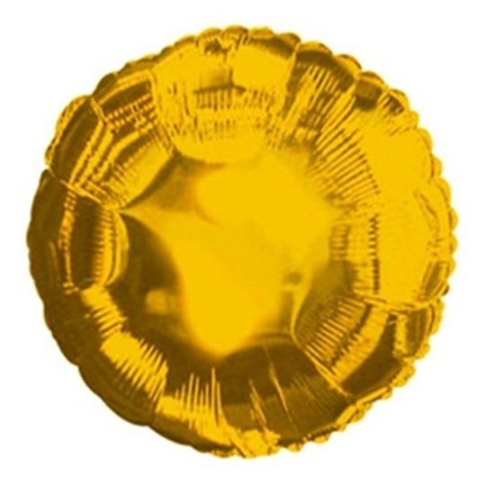 Folieballong Rund Guld
