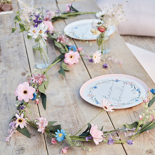 Blomstergirlang - Boho Bride