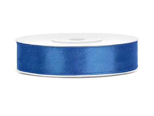 Satinband - Royal Blue (Bredd: 12mm)