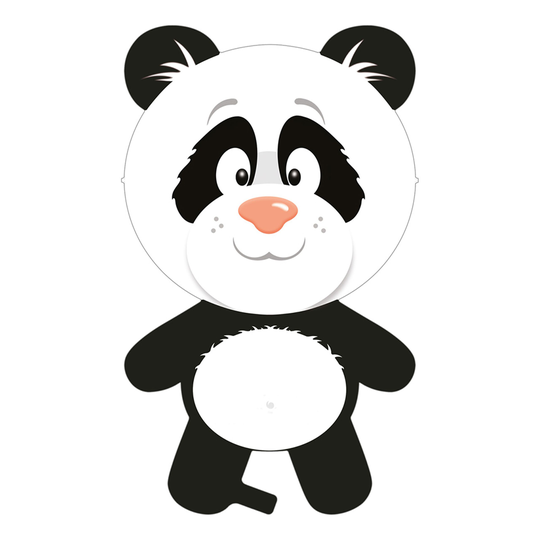 Folieballong Panda