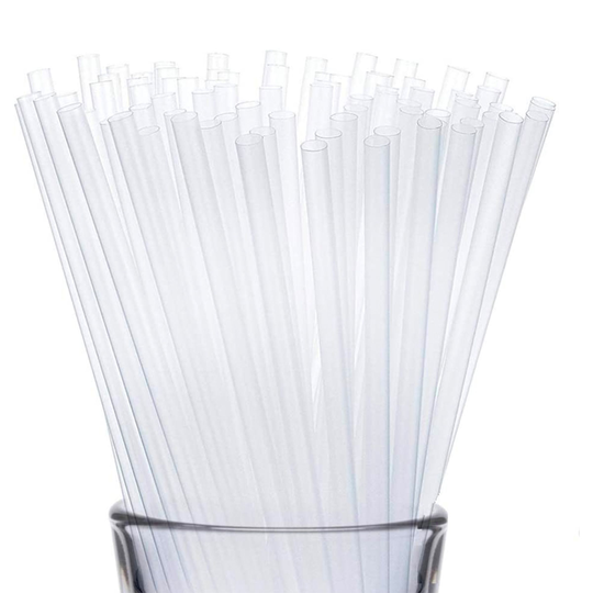 Transparenta Smoothie Sugrör - 200-pack
