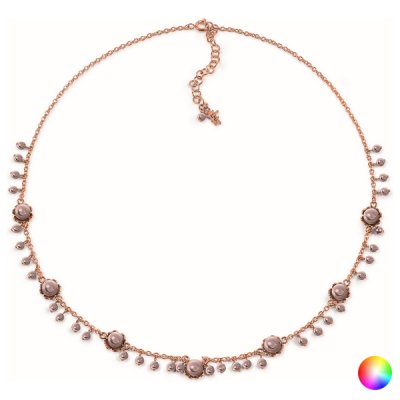 Damhalsband Folli Follie (50 cm) (Färg: Grå)