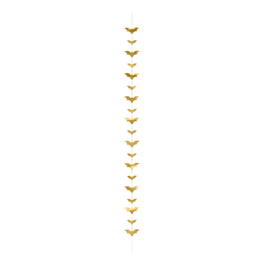 Girlang Guld med Fladdermöss