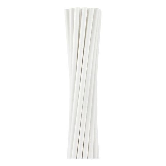 Papperssugrör Vita - 12-pack