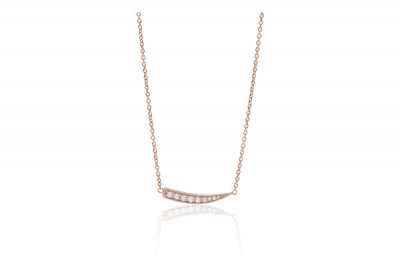 Damhalsband Sif Jakobs C1010-CZ-RG (45 cm)