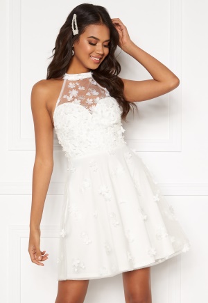 Moments New York Bianca Skater Dress White 32