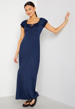 Happy Holly Tessie maxi dress Navy 52/54S
