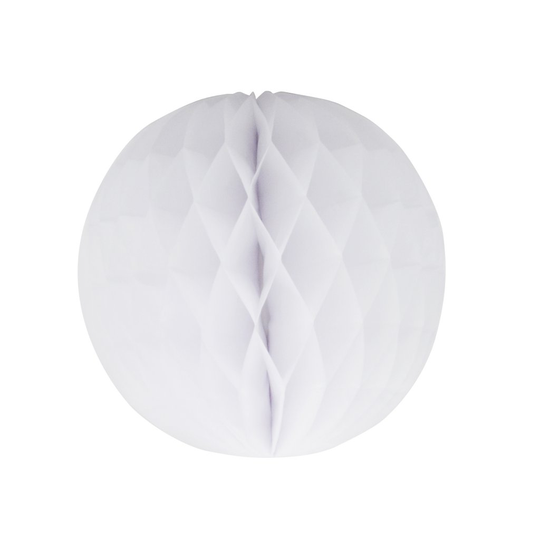 Honeycomb - Vit (Storlek: 20 cm)