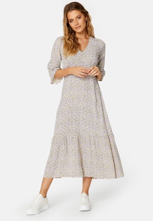 Happy Holly Vienna dress Lavender / Patterned 36/38
