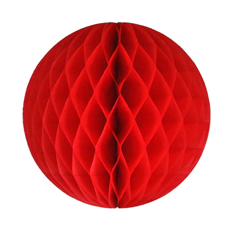 Honeycomb - Röd (Storlek: 10 cm)