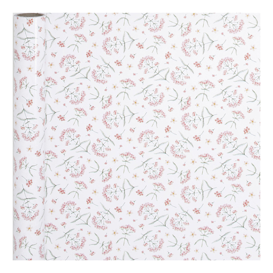 Presentpapper Blommigt Motiv