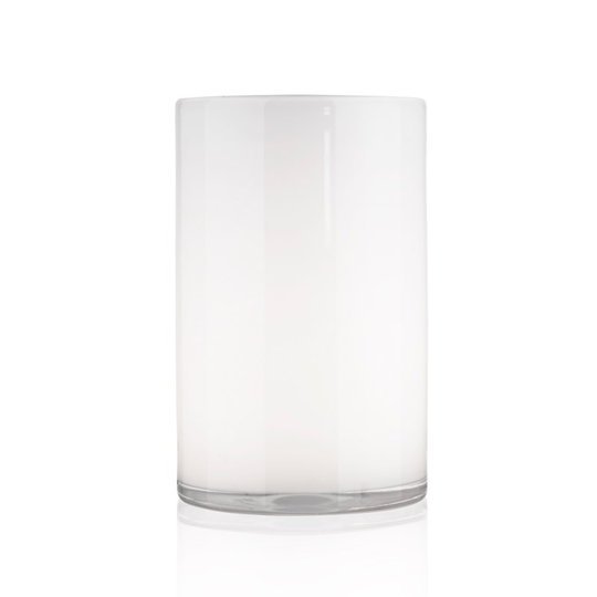 Hurricane ljuslykta white 32x51 cm