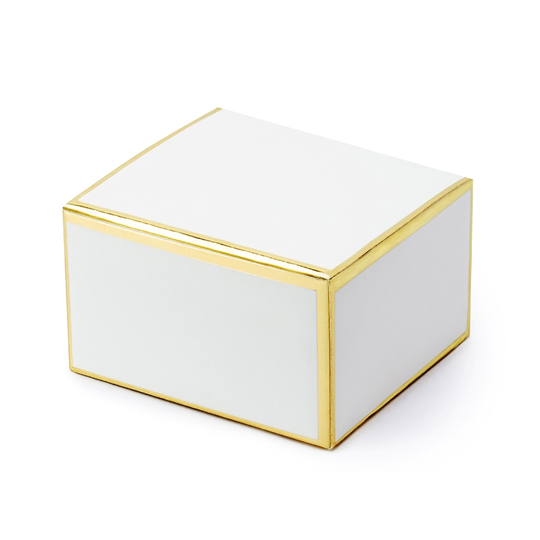 Presentask - 10-pack - Guldkant