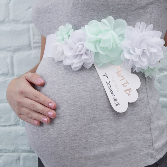 Mother To Be Sash - Hello World
