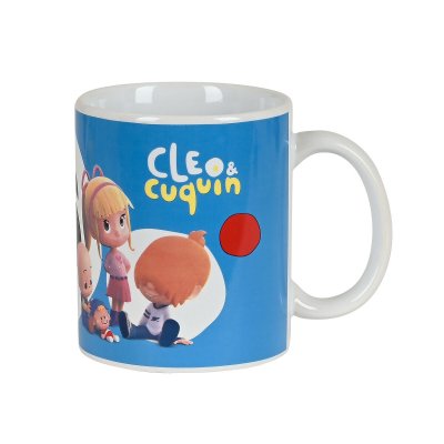 Mugg Cleo & Cuquin Good night Keramik Blå (350 ml)