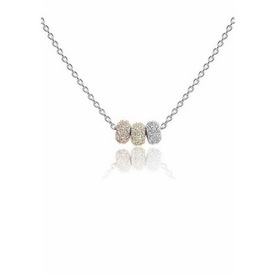 Damhalsband Sif Jakobs C0159-CZ-SRY (35-40 cm)