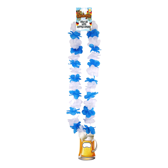 Hawaiikrans Oktoberfest med Kapsylöppnare