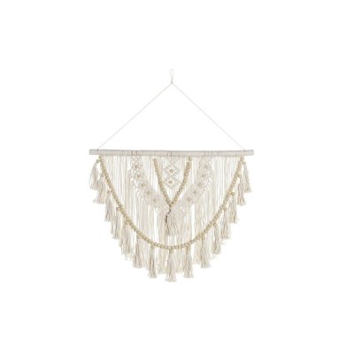 Hängdekoration DKD Home Decor Bomull Rattan Boho (70 x 3 x 97 cm)
