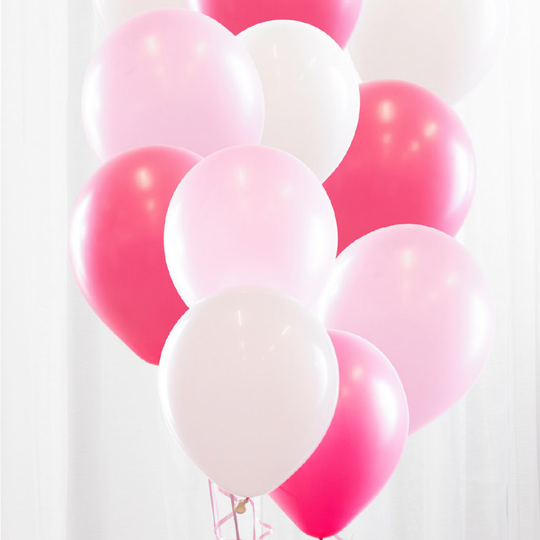 Ballongbukett - Kit - Babyrosa