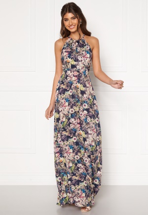 Zetterberg Couture Safira Long Flower Dress Flower print 42