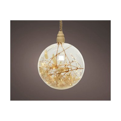 Dekorationsboll Lumineo Vit