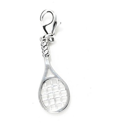 Dampärlor Xenox CHARM_TENIS Silvrig (1 cm)