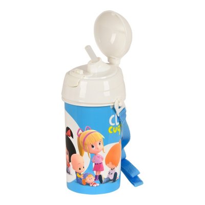 Vattenflaska Cleo & Cuquin Good night Blå (500 ml)