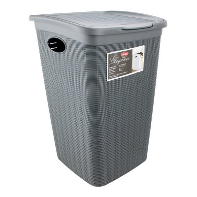 Tvättkorg Elegance Plast 50 L (36,5 x 54,5 x 38 cm)